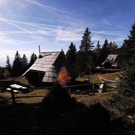 Chalet Gasparjeva Velika Planina 卡姆尼克 外观 照片